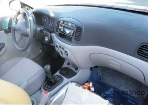 2009 Hyundai Accent Gls from USA, damaged, VIN KMHCN46C39U320292